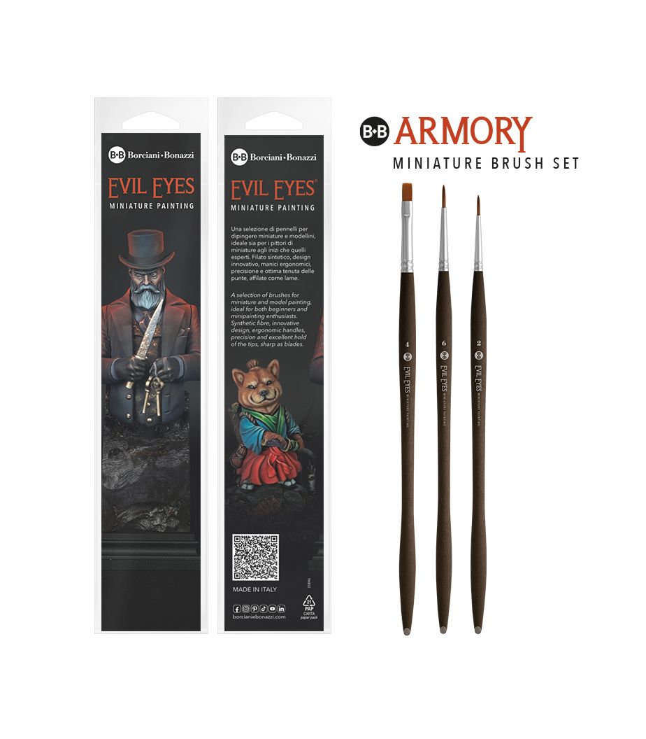 Pensla sett - Evil Eyes - Miniature paiinting - Armory - 3 stk.