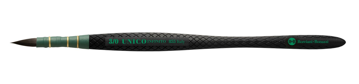 Vatnslita pensill - gervihár - SERIES 855 - UNICO INFINITO IL MINI