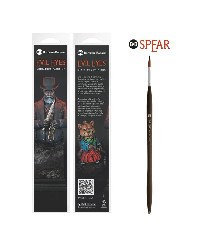 Pensill - Evil Eyes - Miniature painting - Spear