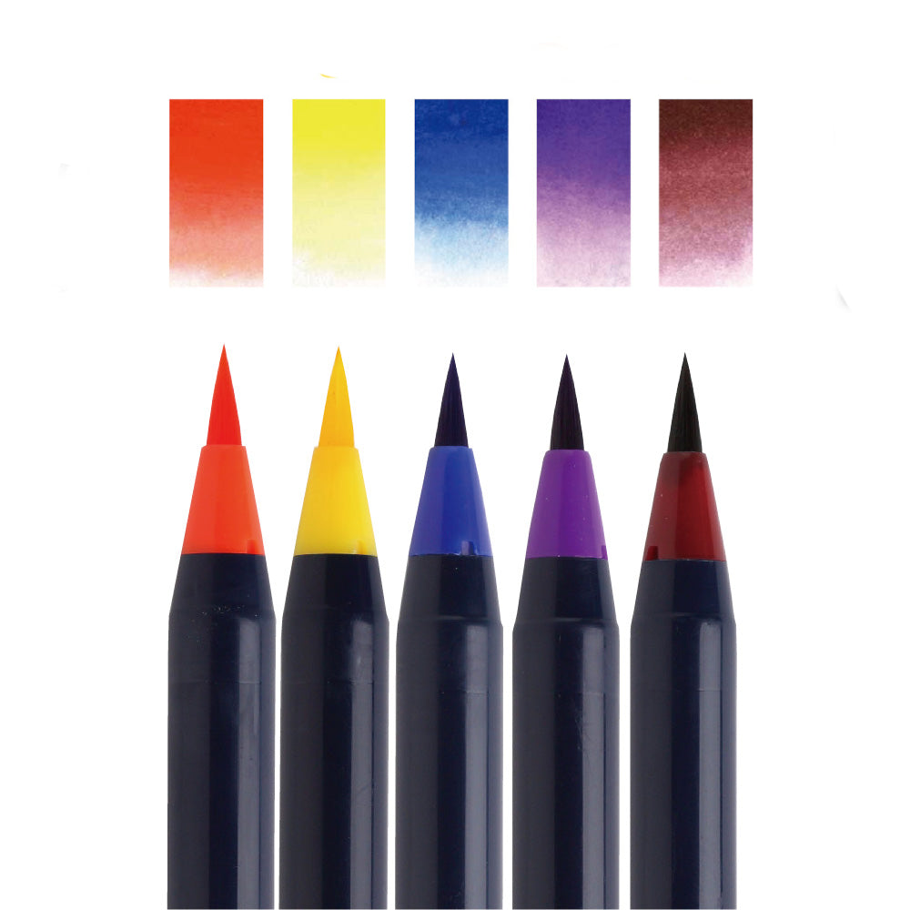 Sai Vatnslitapenni Sett - Autumn