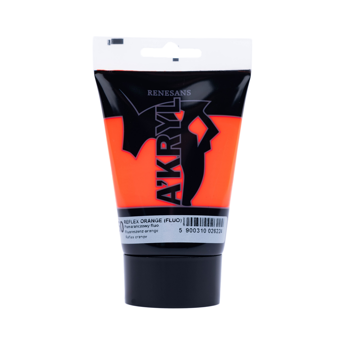 Flúrljómandi akrýllitur Akryl - Fluorescent 100 ml