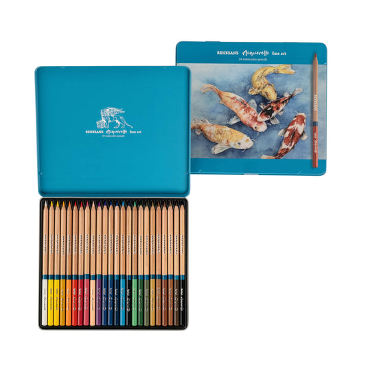 Hágæða Trélitir ACQUERELLO Sett 24 stk