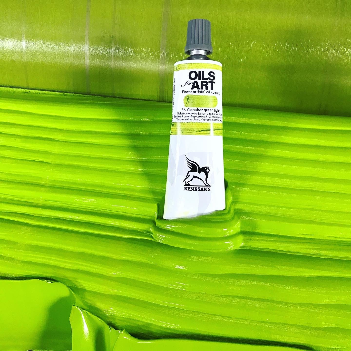 Tube of Renesans Oils for Art oil paint