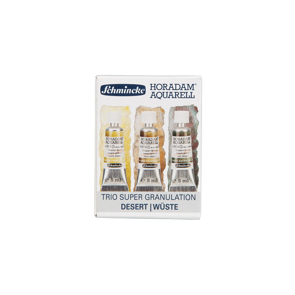 Supergranulating Vatnslitir sett - DESERT 3 x 5ml