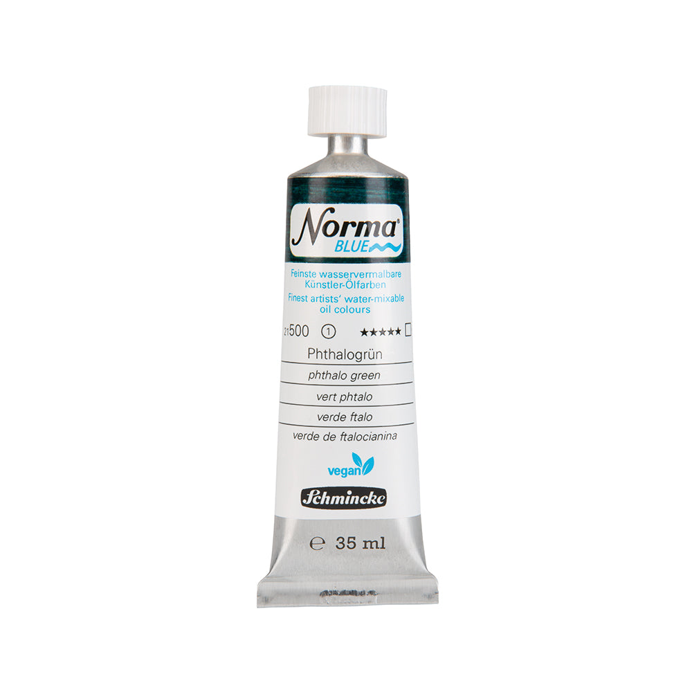 Vatnsleysanlegir Olíulitir Norma® Blue 35 ml