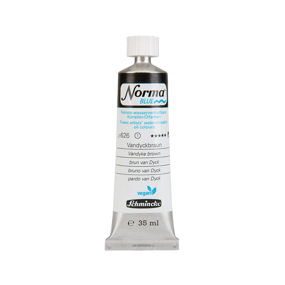 Vatnsleysanlegir Olíulitir Norma® Blue 35 ml