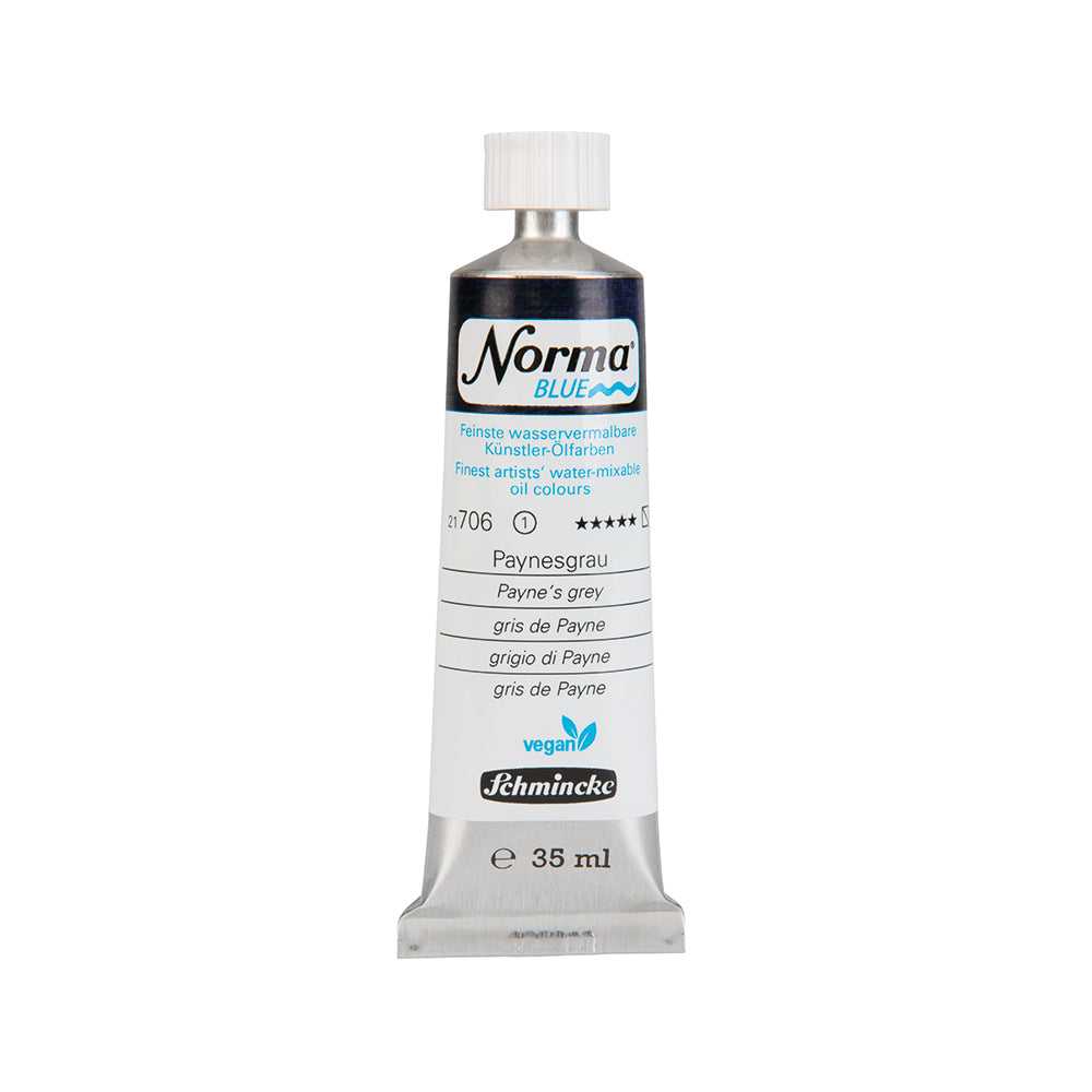 Vatnsleysanlegir Olíulitir Norma® Blue 35 ml