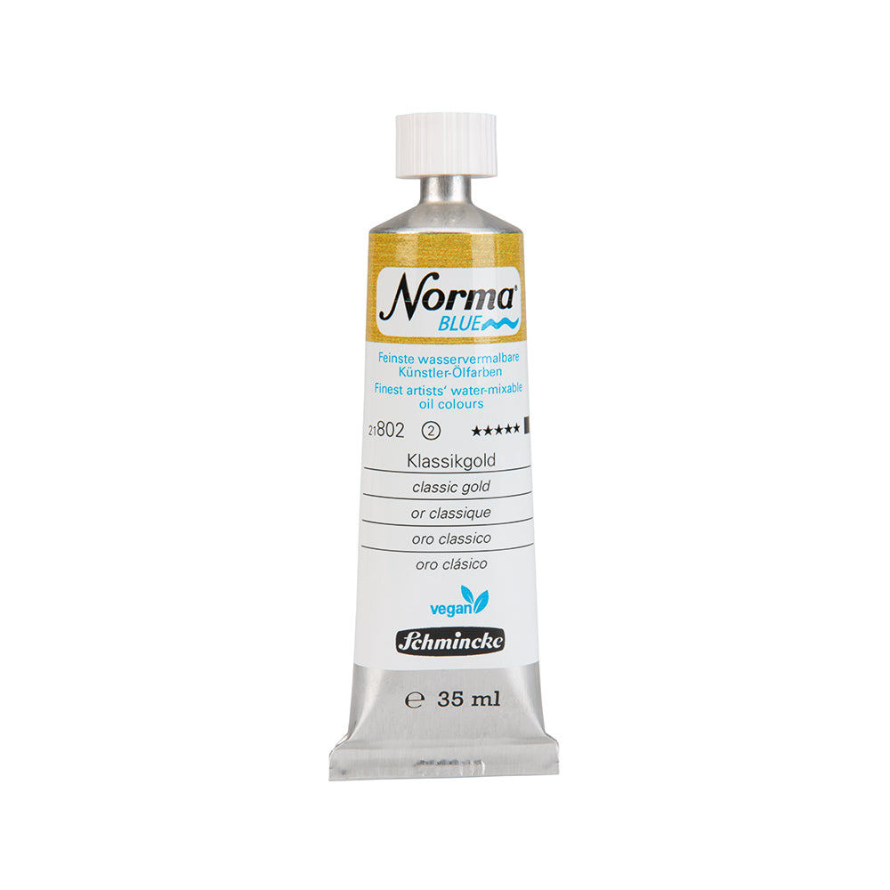 Vatnsleysanlegir Olíulitir Norma® Blue 35 ml
