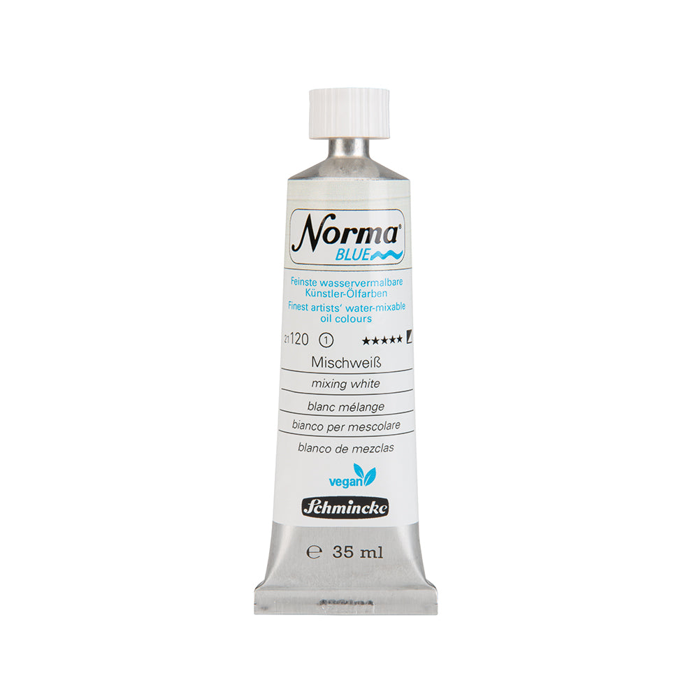 Vatnsleysanlegir Olíulitir Norma® Blue 35 ml