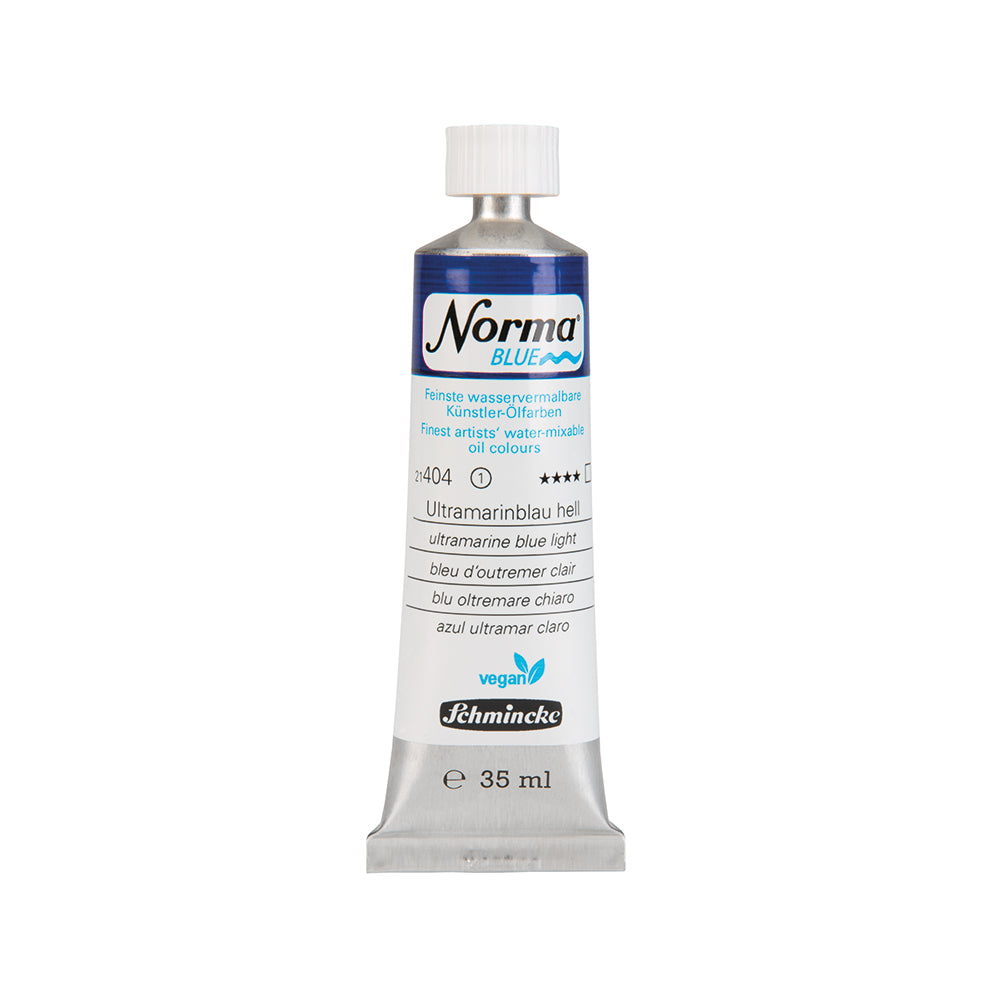 Vatnsleysanlegir Olíulitir Norma® Blue 35 ml