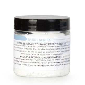 Coarse-grained sand effect mortar
