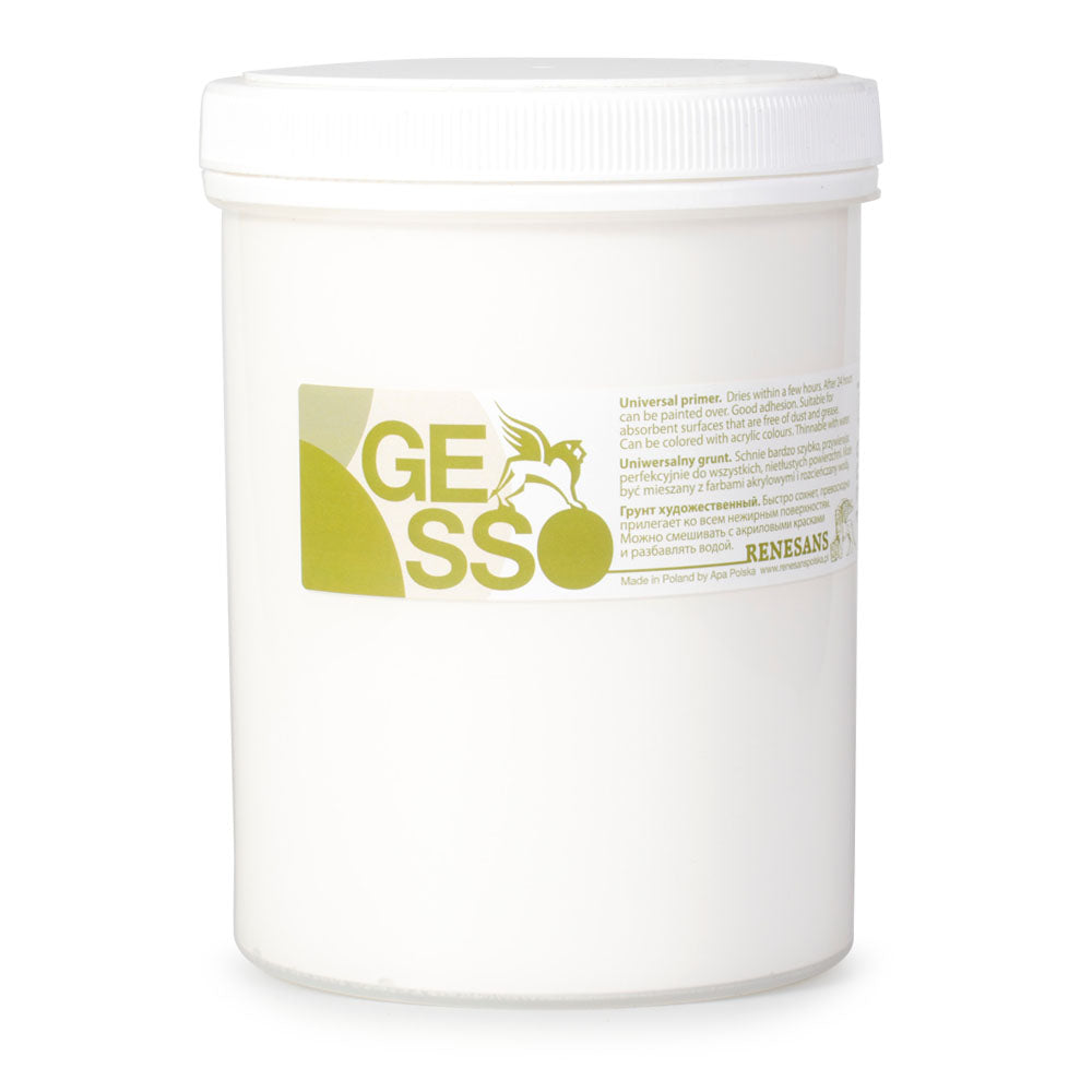 Universal Gesso - hvít, svart og transparent