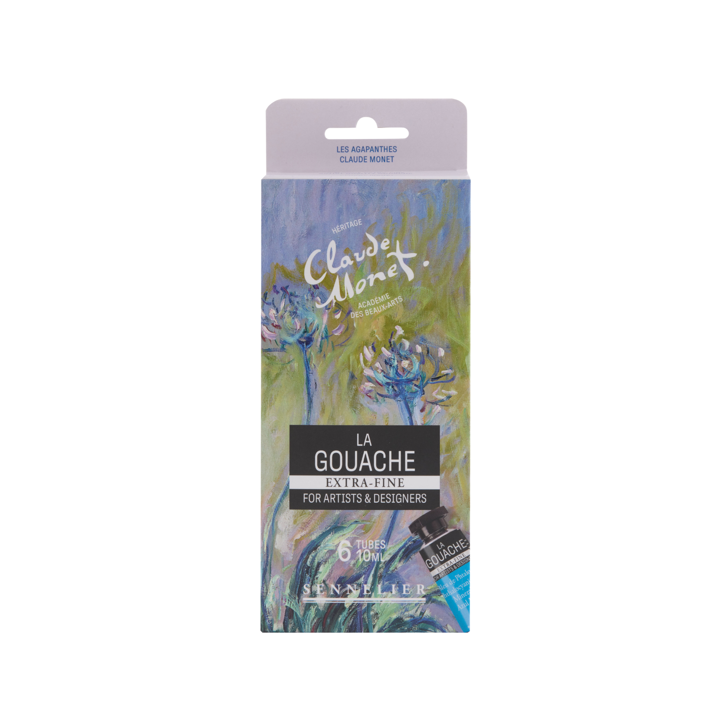 Monet gouache sett - Agapanthus - 6 × 10 ml