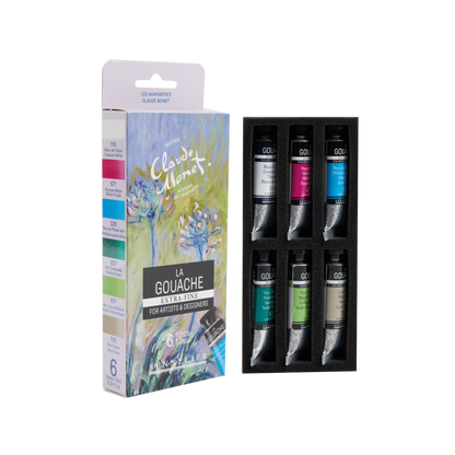 Monet gouache sett - Agapanthus - 6 × 10 ml