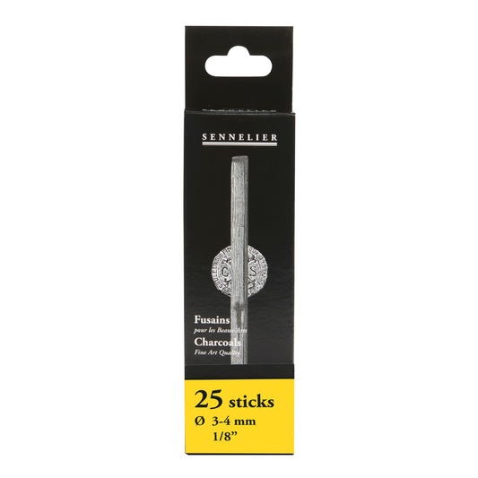 Teiknikol, litlir stangir, 3–4 mm , 25 stk.