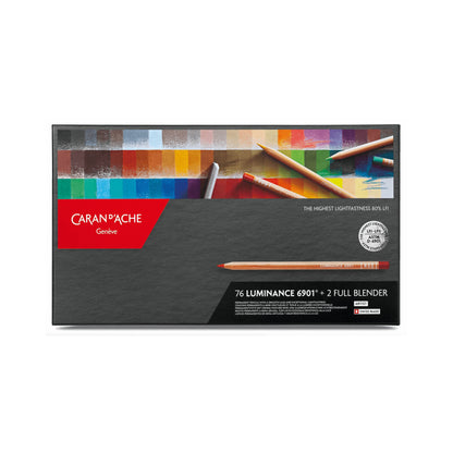 Box með 76 LUMINANCE 6901™ trélitum