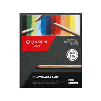 Box með 12 LUMINANCE 6901™ trélitum