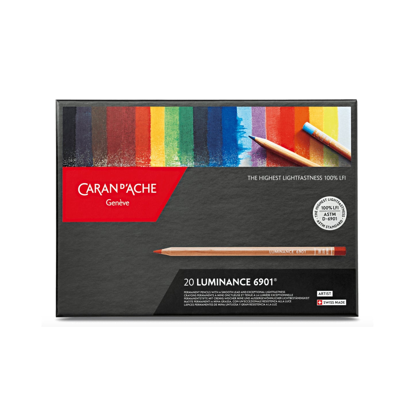 Box með 20 LUMINANCE 6901™ trélitum