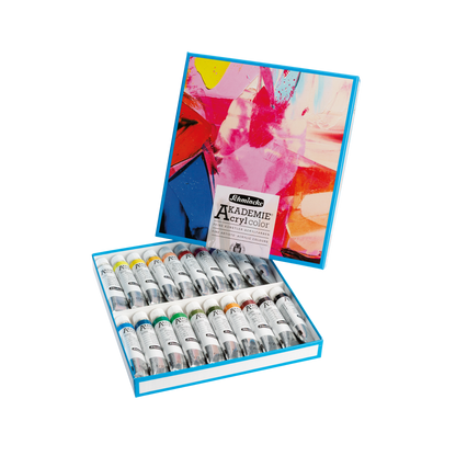 AKADEMIE akrýlmálningarsett - 20 × 20 ml