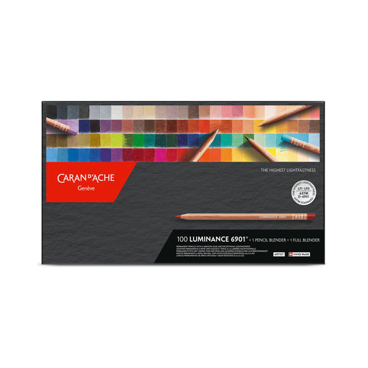 Box með 100 LUMINANCE 6901™ trélitum