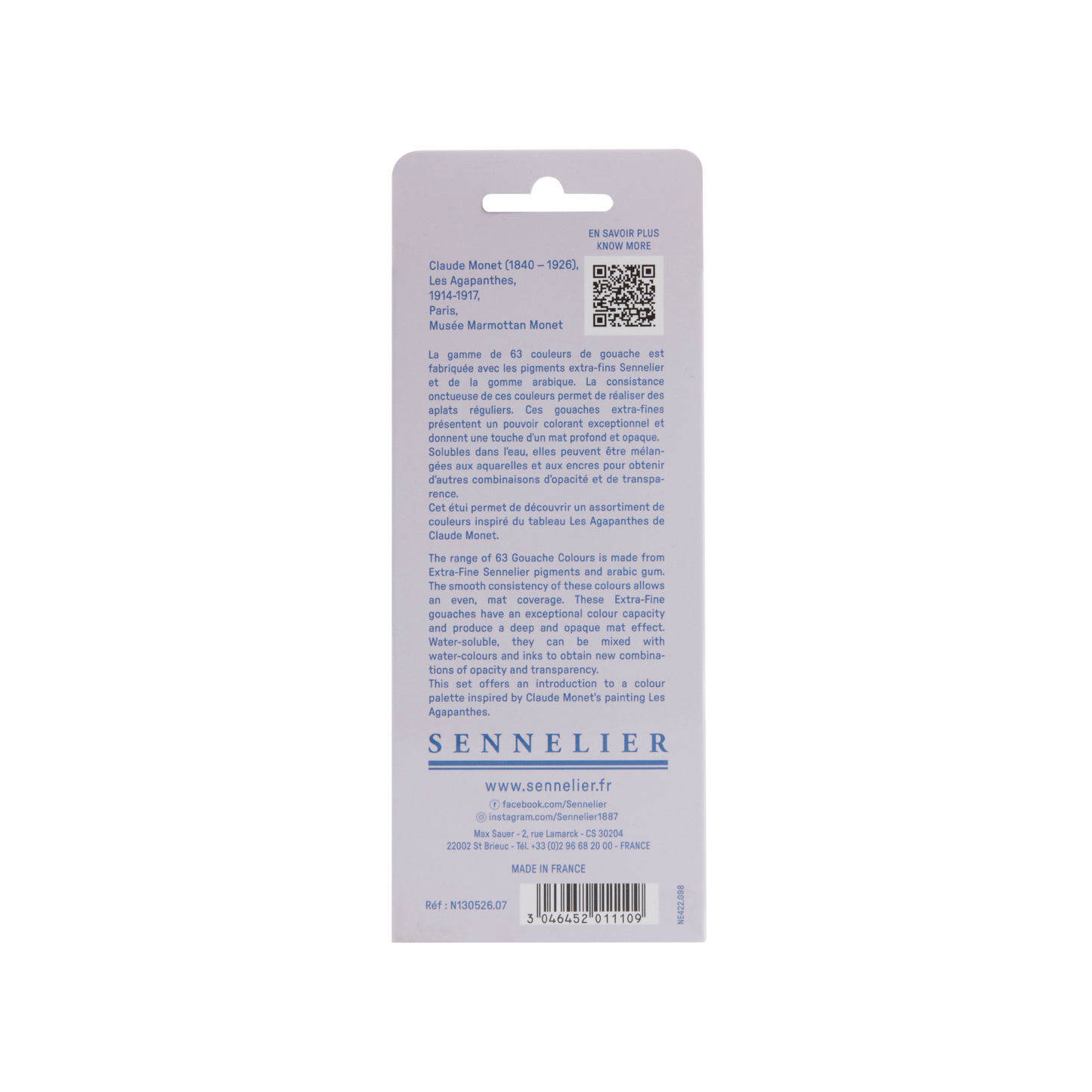 Monet gouache sett - Agapanthus - 6 × 10 ml