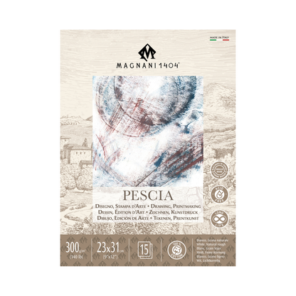 Teikniblokk PESCIA – 15 arkir, 300 g/m²