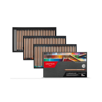 Box með 76 LUMINANCE 6901™ trélitum