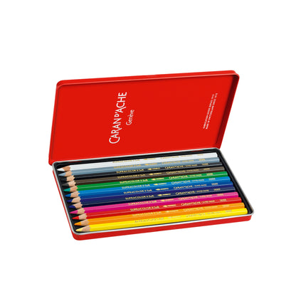 Kassi með 12 SUPRACOLOR™ Aquarelle trélitum