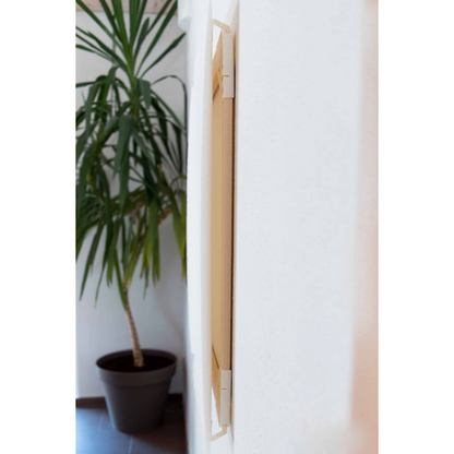 Frameless suspension system for paper