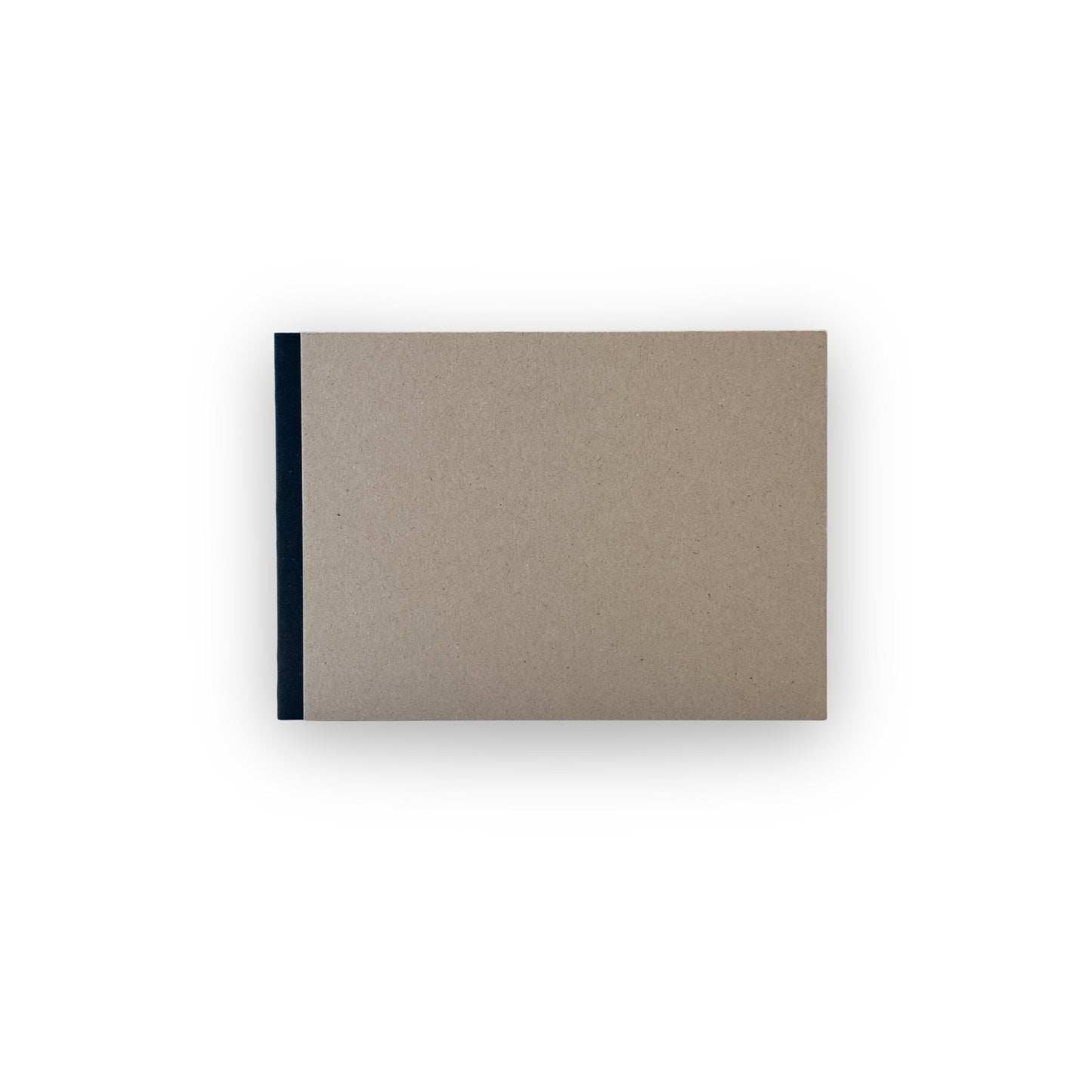 Þræðabundin skissubók – opnast flatt