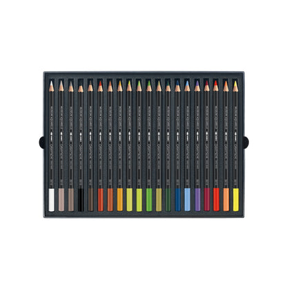 Box með 20 trélitum - MUSEUM Aquarelle