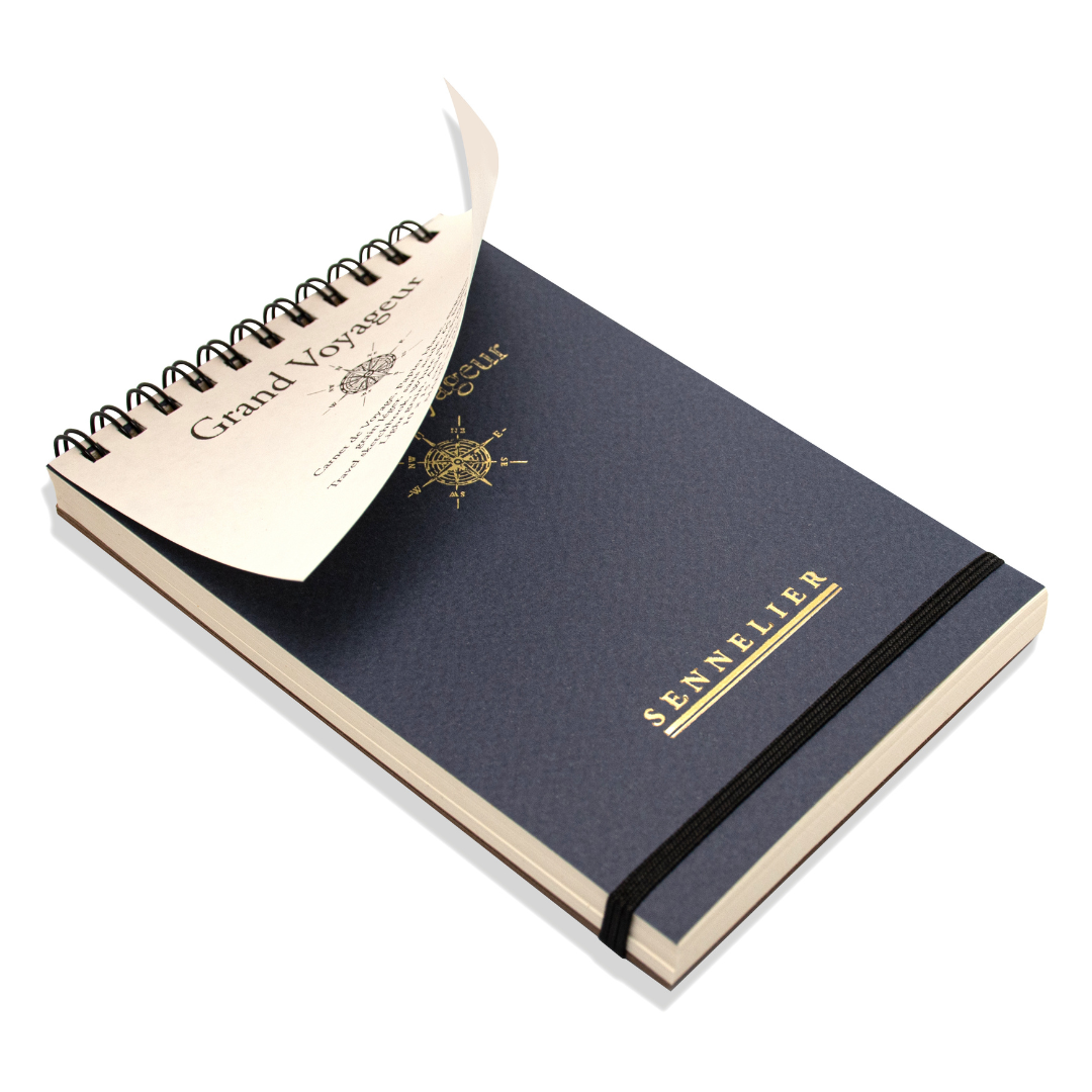 Le Grand Voyageur – ferða skissubók með gormum - 90gsm