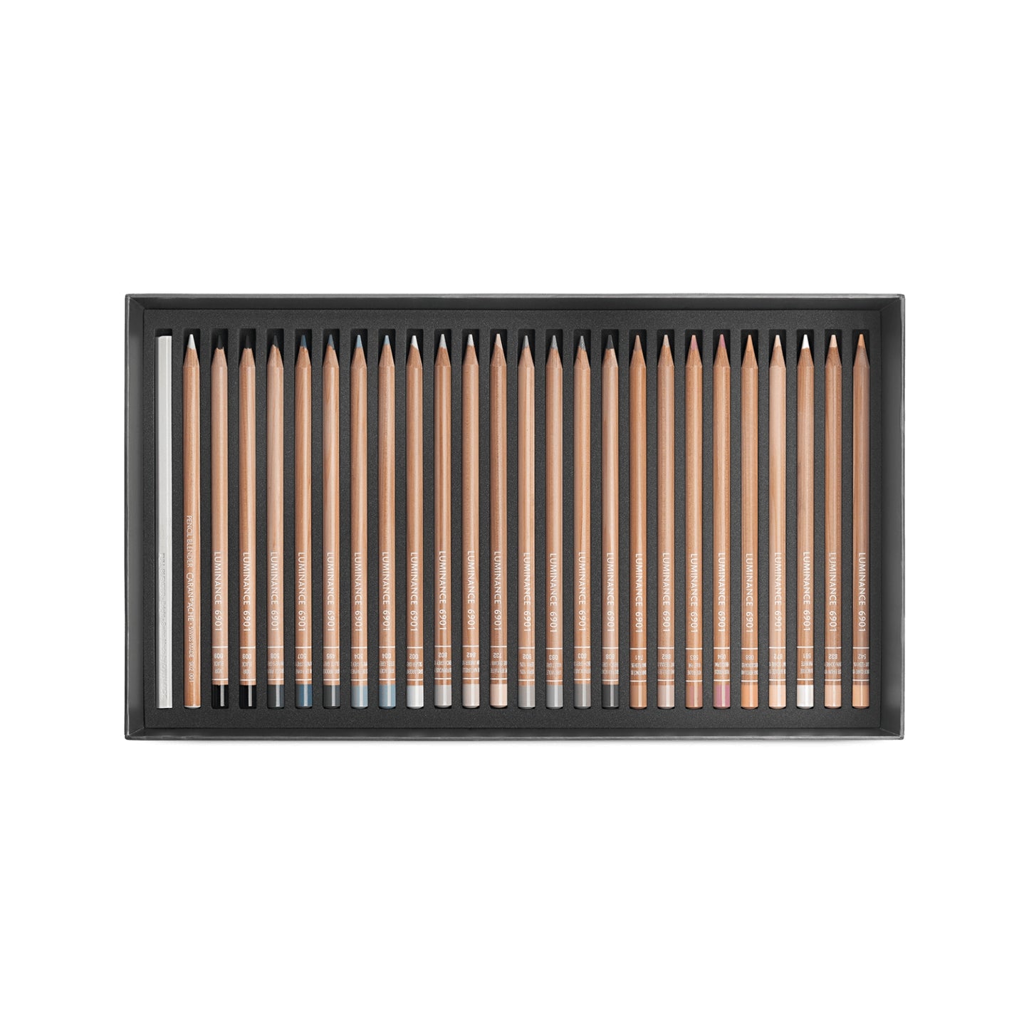 Box með 100 LUMINANCE 6901™ trélitum