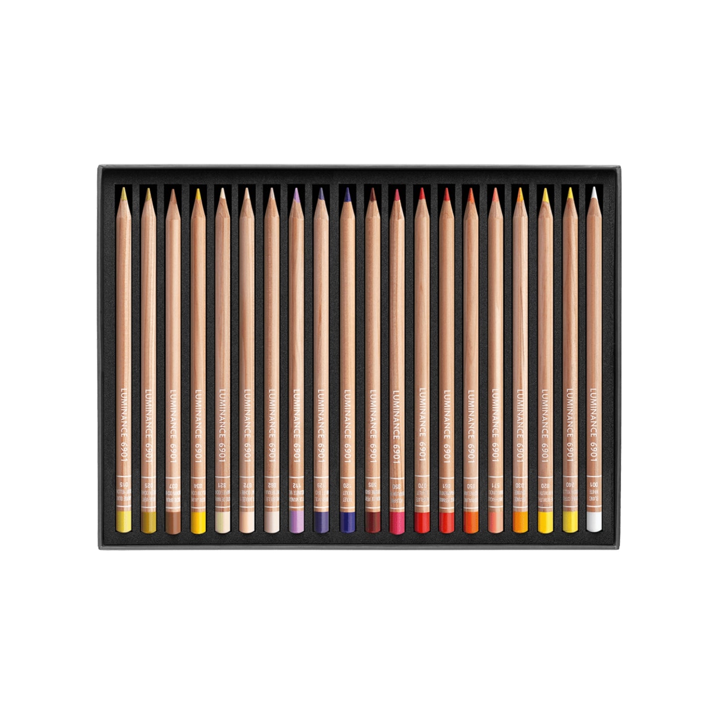 Box með 40 LUMINANCE 6901™ trélitum