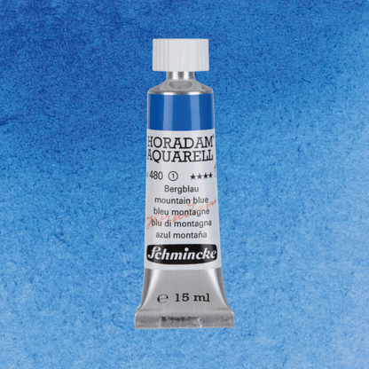 Vatnslitir HORADAM® AQUARELL - Blá og fjíolablá
