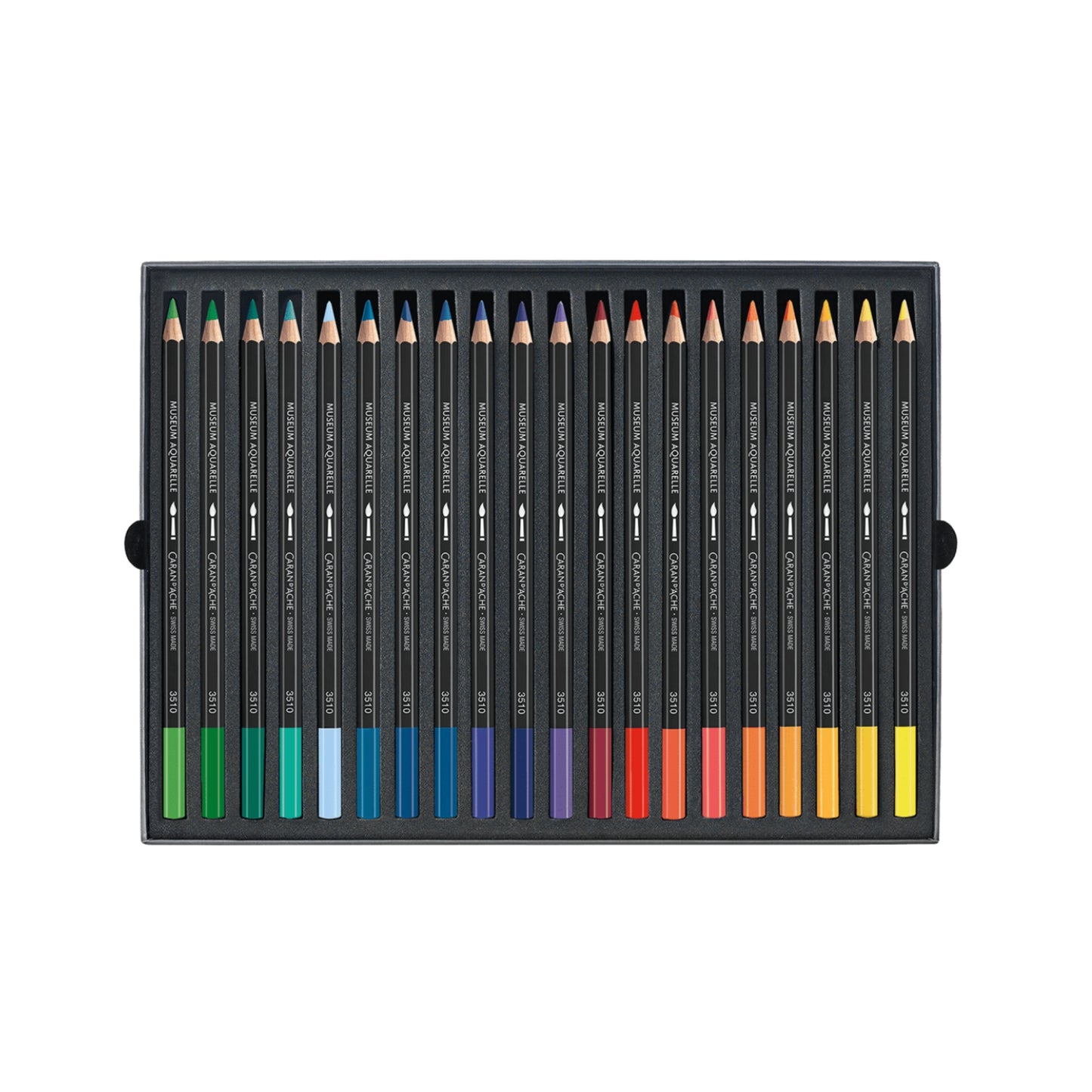 Box með 40 trélitum - MUSEUM Aquarelle