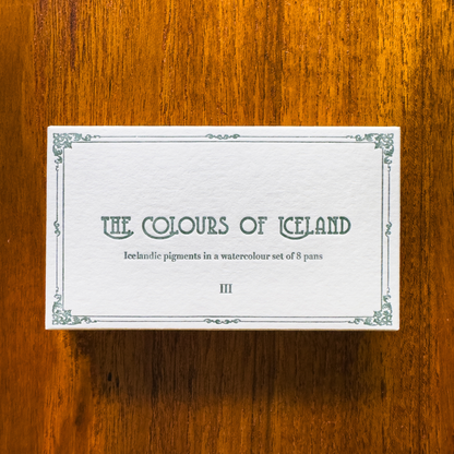 The Colors of Iceland - Vatnslitasett · Þriðja útgáfa · 5 ára afmælisútgáfa