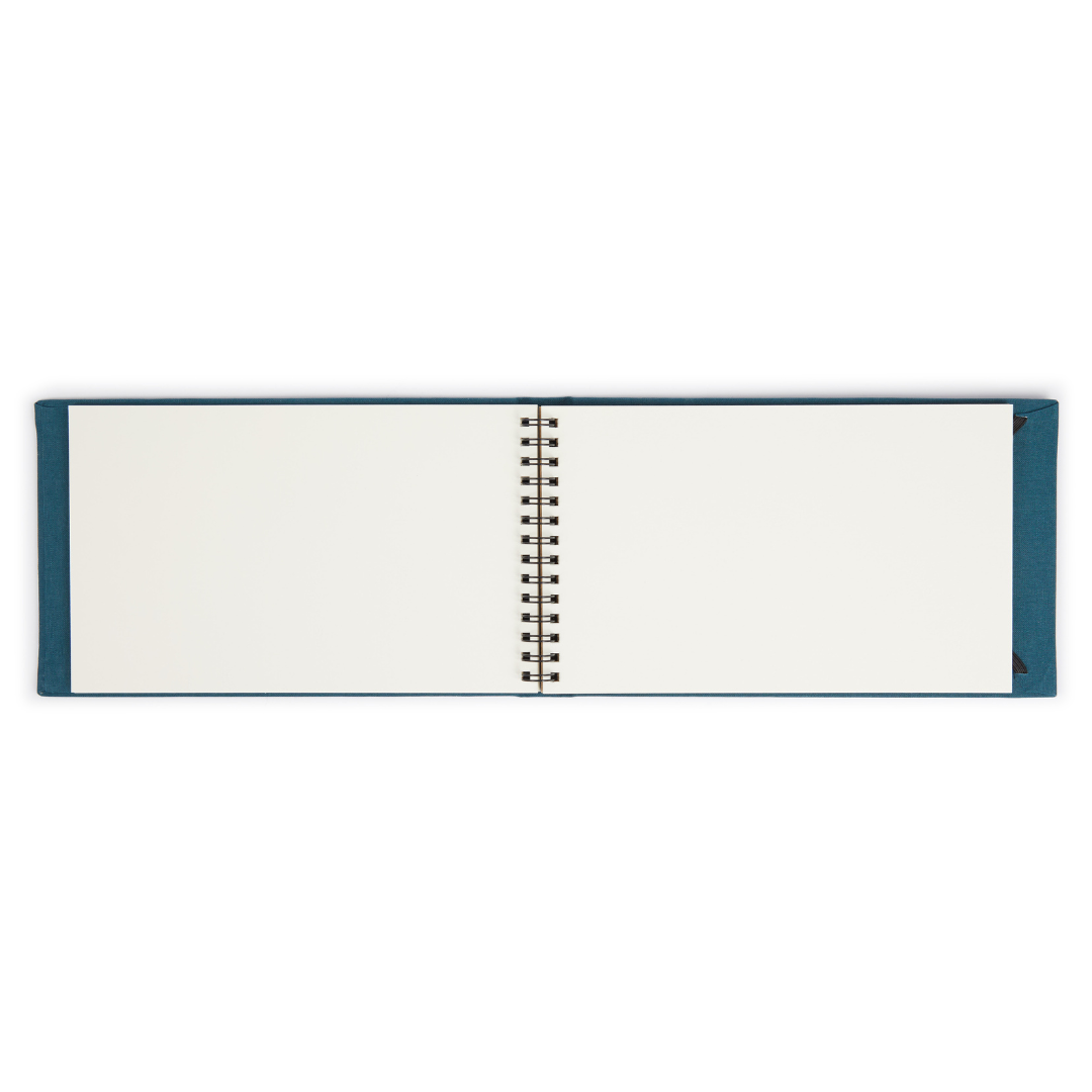 Lúxus skissubók með gormum – 20 arkrir - 200 gsm