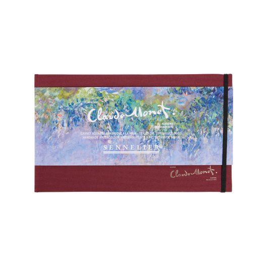 Claude Monet vatnslitaskissubók - Wisteria - 15 × 25 cm