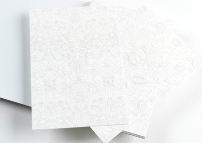 The Pepin Press Vatnslita Póstkort - William Morris