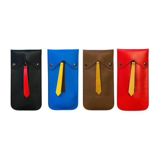 Gjafasett - blýantar í leður veski - Pencil Jacket