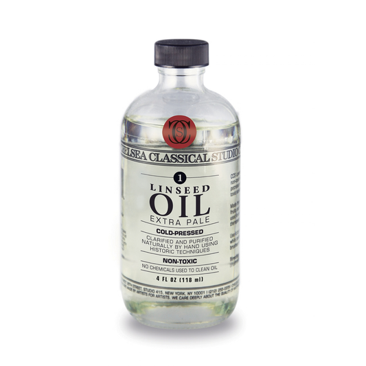 Chelsea Classical Studio Extra Pale Cold Pressed Linseed Oil 118 ml