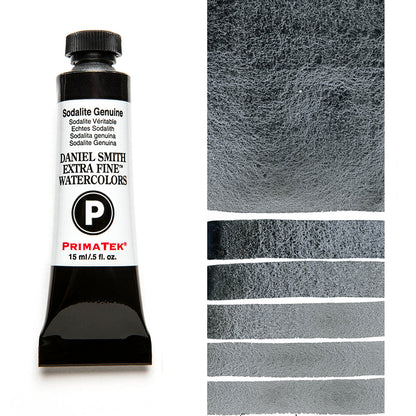 DANIEL SMITH PrimaTek Sodalite Genuine 15 ml — tube and swatch