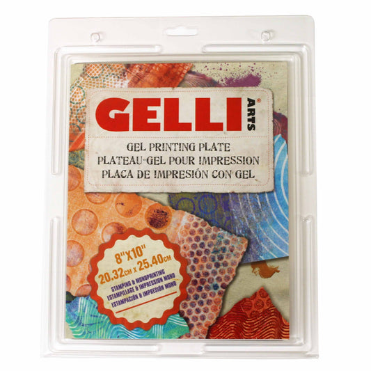 Gelli Arts gelplata 20,3 × 25,4 cm