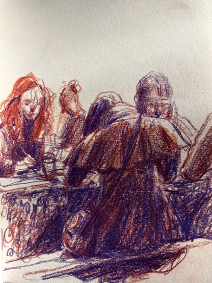 Hraðanámskeið - Teikning - persónuleg og tilraunakennd - Áhöld, tækni og æfing með Cindy [05.11-26.11.2025]