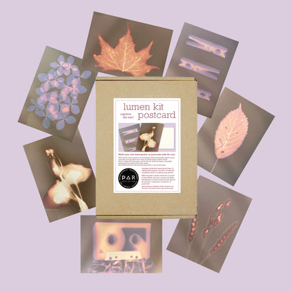 DIY Lumen kit – Postcard – 8 tungumál