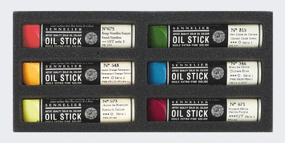 Oil Stick Sett í pappkassa - Epli - 6 minis