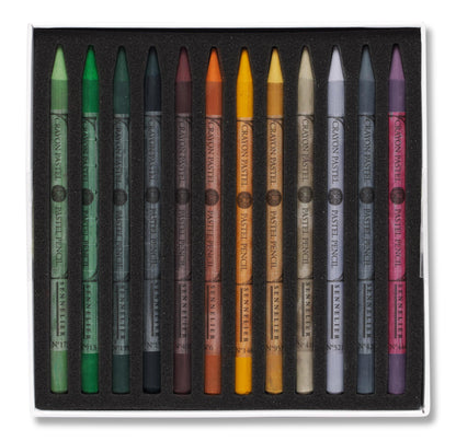 Pastel Pencils Pastellblýantasett - Landslag 24 stk.