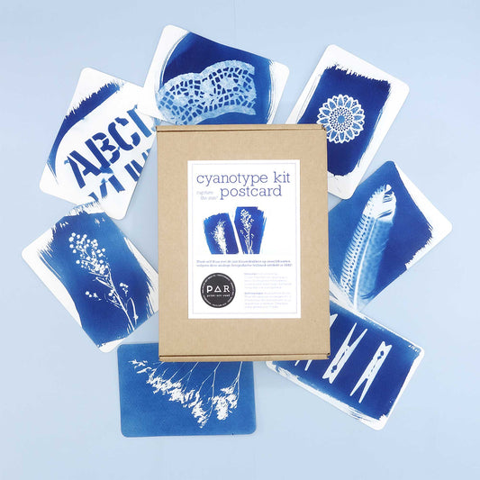 DIY Cyanotype kit - Postcard