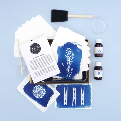 DIY Cyanotype kit - Postcard